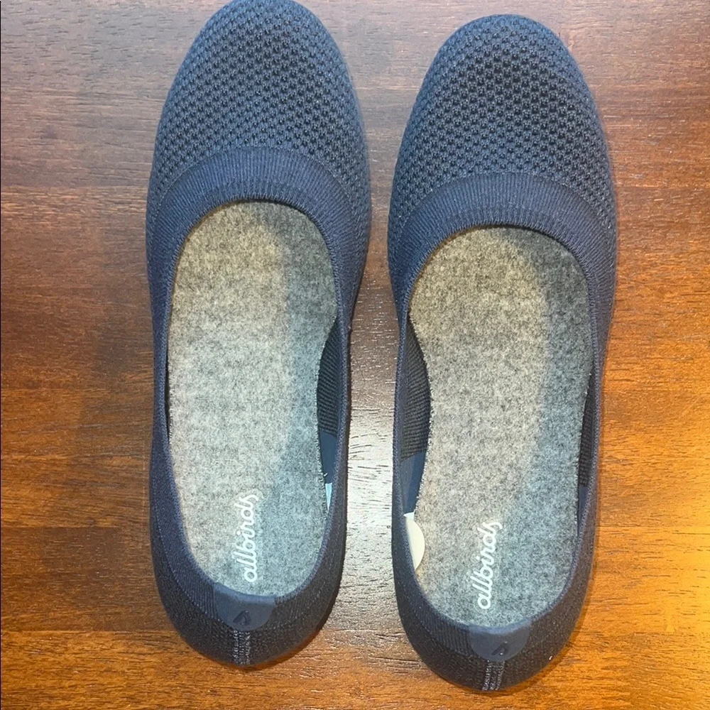 Allbirds Women's Tree Breezers Ballet Flats Blue 8.5 - Picture 1 of 6